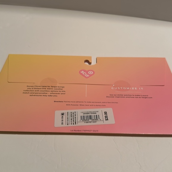 Stoney Clover x Target GLAM sticker patches - Picture 2 of 2